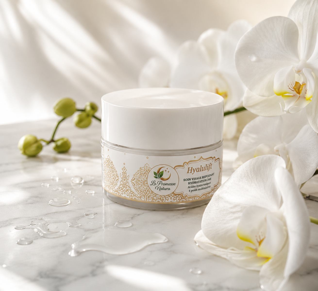 Hyalulift — Soin Anti-Âge Hydratant à l'Acide Hyaluronique | 50ml La Promesse Natura