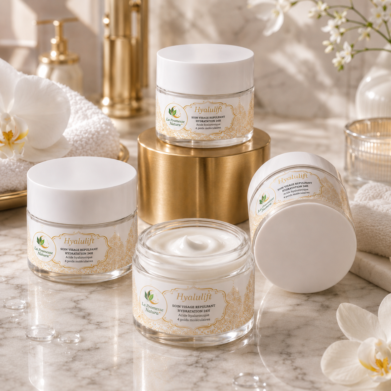 Hyalulift — Soin Anti-Âge Hydratant à l'Acide Hyaluronique | 50ml La Promesse Natura