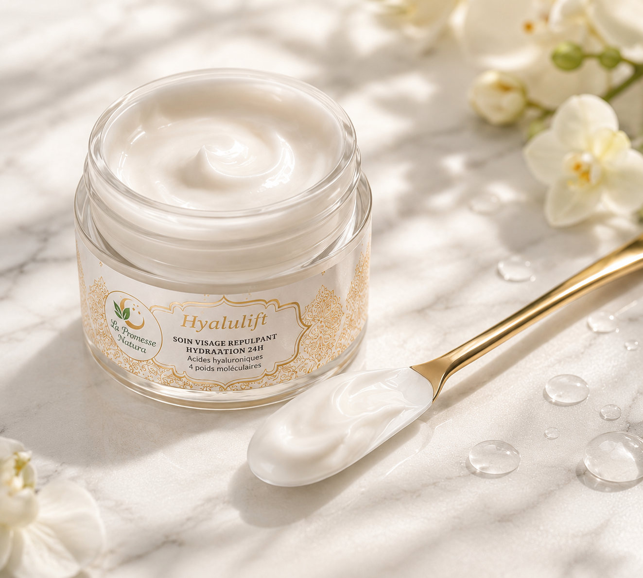 Hyalulift — Soin Anti-Âge Hydratant à l'Acide Hyaluronique | 50ml La Promesse Natura