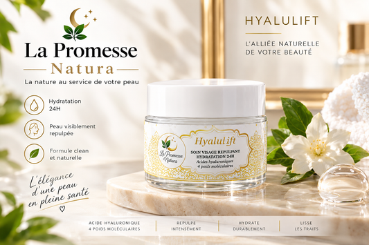 Hyalulift — Soin Anti-Âge Hydratant à l'Acide Hyaluronique | 50ml La Promesse Natura