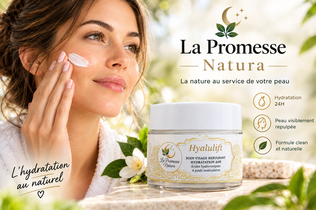 Hyalulift — Soin Anti-Âge Hydratant à l'Acide Hyaluronique | 50ml La Promesse Natura